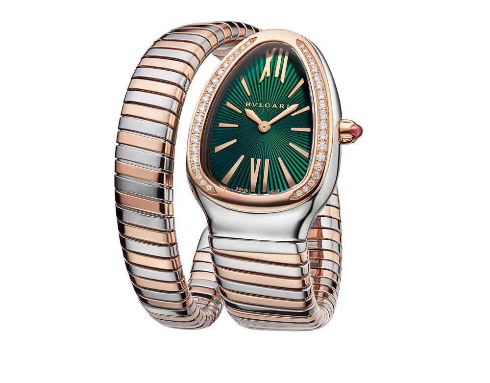 Tubogas Watch Rose Gold Steel